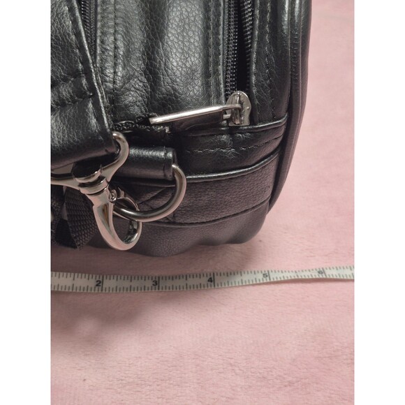 Hi-Pro Genuine Leather Camera Carrying Case/Storage Bag - Black (2045S) - Picture 10 of 10